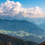 Abteital, Badia, Berg, Gadertal, Heiligkreuzkofelgruppe, Himmel, Hochland, Natur, Stefansdorf, Tofane di Mezzo, Val Badia, Wolken