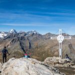 Bergsteigen, Bergtour, Gipfelkreuz, Il Gran Zebu, Königsspitze, Martelltal, Monte Zebru, Ortler, Vordere Rotspitz