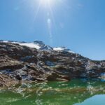 Bergtour, Dritte Veneziaspitze, Gletschersee, Martelltal, Spiegelbild, Veneziaspitzen