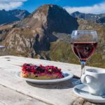 Kaffee, Kuchen, Martelltal, Rotwein