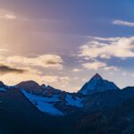 Il Gran Zebu, Königsspitze, Martelltal, Ortler-Alpen, Sonnenuntergang