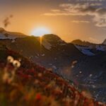 Il Gran Zebu, Königsspitze, Martelltal, Ortler-Alpen, Sonne, Sonnenuntergang