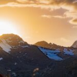 Il Gran Zebu, Königsspitze, Martelltal, Ortler-Alpen, Sonne, Sonnenuntergang