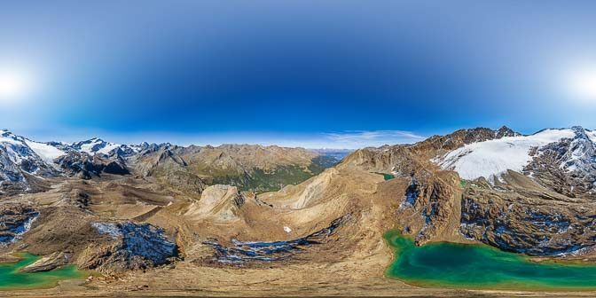 Inmitten der Gletscher der Ortler Alpen