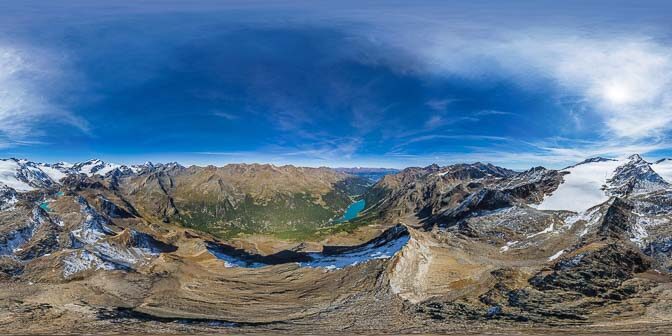 360° über der Vorderen Rotspitze