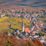 Dorf, Dorfkern, Herbst, Termeno, Tramin, autumn, autunno