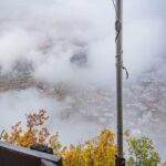 Bolzano, Bozen, Landeshauptstadt Südtirol, Nebel, Regentag