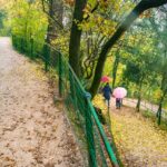 Bolzano, Bozen, Landeshauptstadt Südtirol, Oswaldpromenade, Promenade, Regen, Regenschirm, Regenspaziergang, Regentag