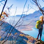 Ausblick, Herbst, Kalterer See, Kalterersee, Mittererberg, Termeno, Tramin, autumn, autunno, wandern