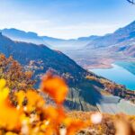 Ausblick, Herbst, Kalterer See, Kalterersee, Mittererberg, Termeno, Tramin, autumn, autunno