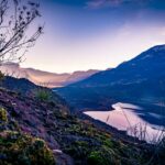 Abendstimmung, Kalterer See, Kalterersee, Termeno, Tramin