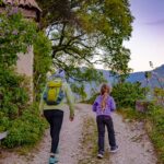 Abendstimmung, Blütezeit, Frühjahr, Frühling, Früjahr, Kurtatsch, Zürgelbaum, passeggiare, spazieren, spazieren gehen, wandern