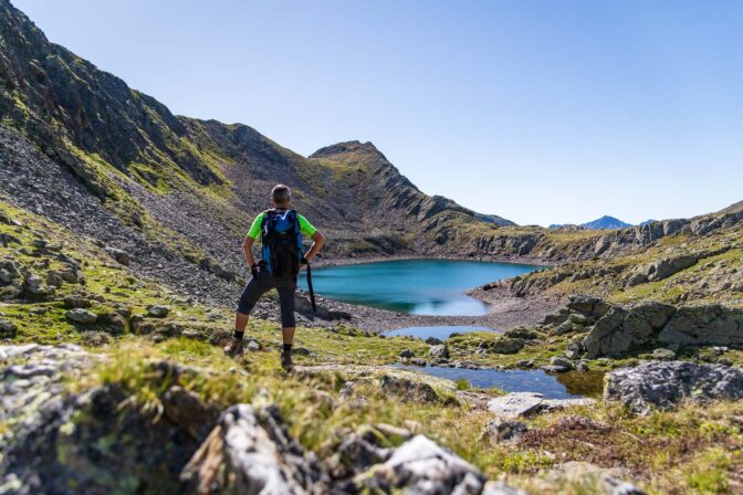 Bergsee, Kofelraster See, Oberer Kofelraster See, wandern