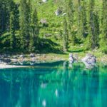 Bergsee, Karersee, See, Wasser, lago, lake, türkis