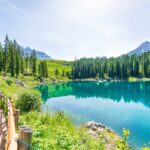 Bergsee, Karersee, See, Wasser, lago, lake, türkis