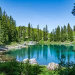 Bergsee, Karersee, See, Wasser, lago, lake, türkis