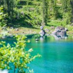 Bergsee, Karersee, See, Wasser, lago, lake, türkis