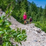 Anna, Labyrinth-Steig, Latemargebiet, wandern