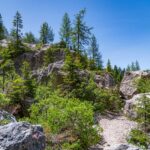 Labyrinth-Steig, Latemargebiet