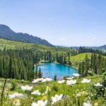 Bergsee, Karersee, See, Wasser, lago, lake, türkis