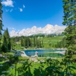 Bergsee, Catinaccio, Karersee, Rosengarten, Rosengartengruppe, See, Wasser, lago, lake, türkis