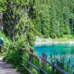 Bergsee, Karersee, See, Wasser, lago, lake, türkis, wandern