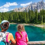 Bergsee, Karersee, See, Wasser, lago, lake, türkis, wandern