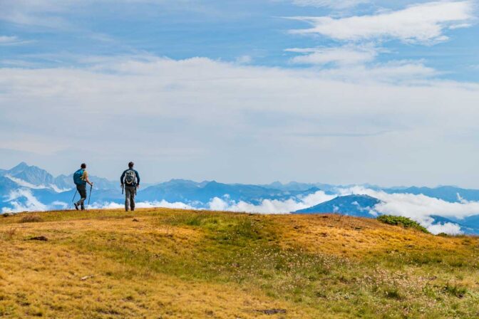 Blick zum Kronplatz