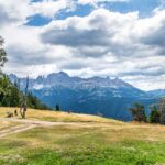 Ausblick Tschafonhütte, Latemar, Tschafon