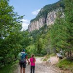 Tschafonwände, Wanderweg, sentiero, wandern