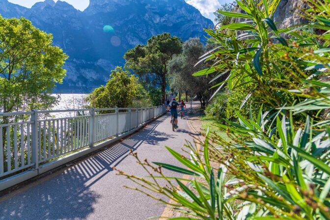 Radweg Riva del Garda – Torbole