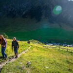 Andreas, Fane Alm, Nadia, wandern