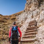 Schlern, Schlerngebiet, Schlernmassiv, Schlernspitzen, Sciliar, Stufen, Treppe, Treppen, Treppenstufen, scala, wandern