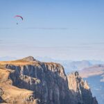 Paragleiten, Paragliding, Schlern, Schlerngebiet, Schlernmassiv, Schlernspitzen, Sciliar