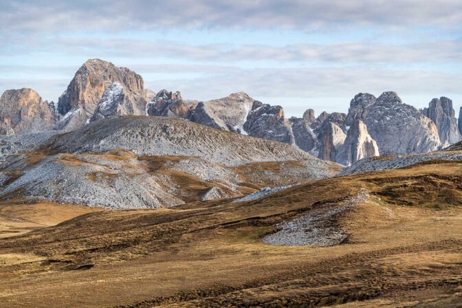 Der Kesselkogel ist einer der wenigen 3000er in den Dolomiten