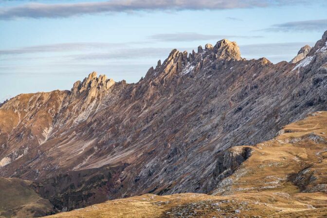 Blick hinüber zu den Rosszähnen