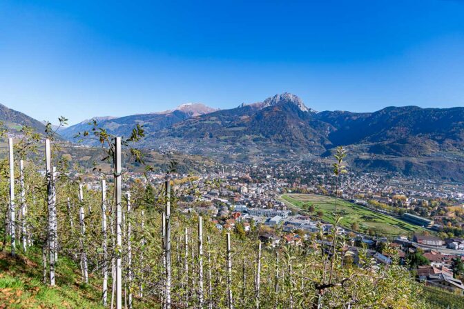 Blick auf Meran