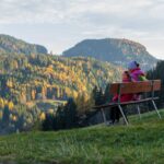 Bank, Hafling, Haflinger Erlebnisweg, rasten, sitzen