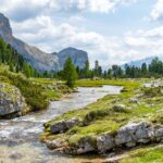 Abteital, Bach Ru de Fanes, Badia, Fanes, Fanes Berge, Fanes Gruppe, Gadertal, Gruppo Fanes, Naturpark Fanes-Sennes-Prags, Val Badia