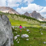 Abteital, Badia, Fanes, Fanes Berge, Fanes Gruppe, Gadertal, Gruppo Fanes, Kind, Naturpark Fanes-Sennes-Prags, Val Badia, bambina, bambino, child, kid, youngster