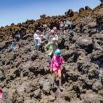 Lava, Sizilien, Trekkinggruppe, Wandergruppe, Ätna