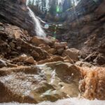 Bletterbach, Geoparc Bletterbach, Wasserfall