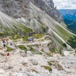 Bergsteigen, Catinaccio, Rifugio Preuss, Rifugio Vajolet, Rosengarten, Rosengartengruppe