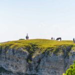 Felswand, Gipfelkreuz, Pferd, Pferde, Roen, Ross, cavallo, equino, horse