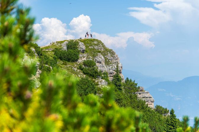 Gipfelkreuz, Roen, fotografieren, wandern