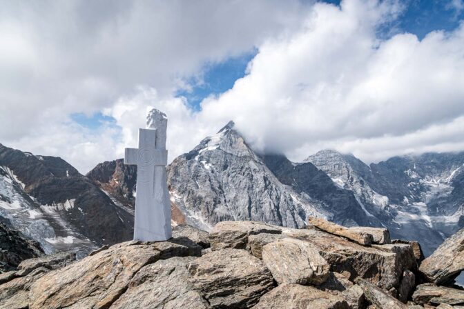 Eisseespitze, Gipfelkreuz, Il Gran Zebu, Königsspitze