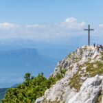 Corno Bianco, Gipfelkreuz, Weisshorn, Weißhorn