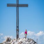 Anna, Corno Bianco, Gipfelfoto, Gipfelkreuz, Weisshorn, Weißhorn