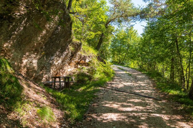 Rastplatz am Traminer Höhenweg