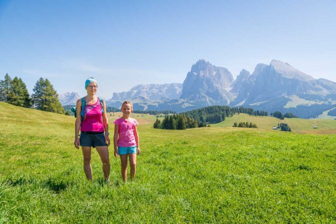 "Selfie" vor Lang- und Plattkofel